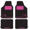 ALFOMBRAS MOQUETA HELLO KITTY NEGRA