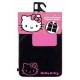 ALFOMBRAS MOQUETA HELLO KITTY NEGRA