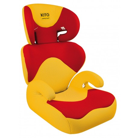 silleta infantil Kitto ECO Amarillo y Rojo