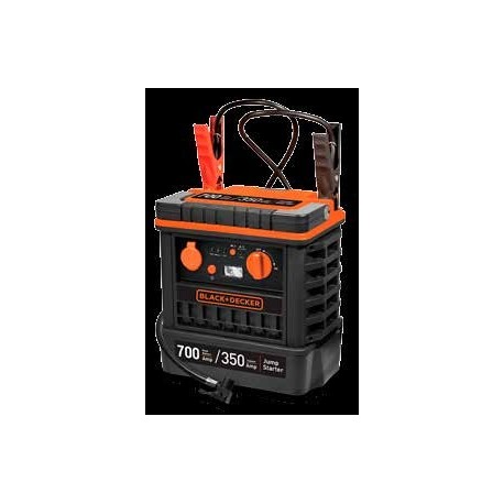 COMPRESOR+ ARRANCADOR 350AMP/700 CON BOLSA  black decker
