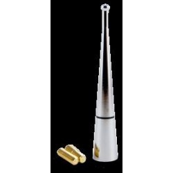 ANTENA CROMADA CORTA