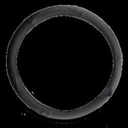 FUNDA VOLANTE PIEL NEGRA