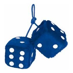 DADOS DECORATIVO AZUL
