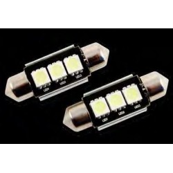PLAF. 3 LED 36MM BLANCO SMD CAN-BUS