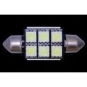 PLAF. 6 LED 39MM BLANCO SMD