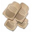 JUEGO ALFOMBRAS BEIGE IDEAL PVC-NBR + CARPET UNIVERSAL