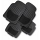 JUEGO ALFOMBRAS NEGRAS IDEAL PVC-NBR + CARPET UNIVERSAL