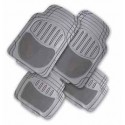 JUEGO ALFOMBRAS COLOR GRIS IDEAL PVC-NBR + CARPET UNIVERSAL
