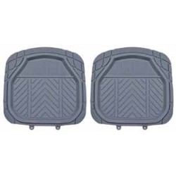 JUEGO ALFOMBRAS TRASERAS 4X4 GOMA CAOUTCHOUC
