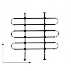 SEPARADOR METALICO 3 ELEMENTOS