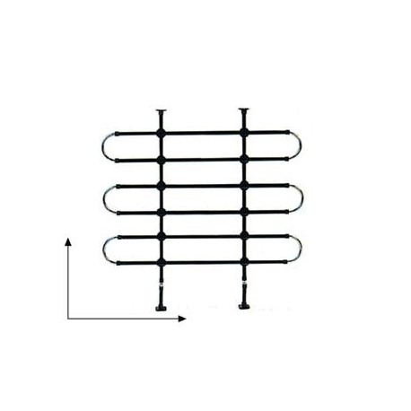 SEPARADOR METALICO 3 ELEMENTOS