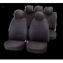 JUEGO FUNDAS COCHE BORDADO ROJO  EMBROIDERY