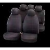 JUEGO FUNDAS COCHE BORDADO ROJO  EMBROIDERY